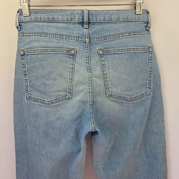 Everlane Cheeky Jean Light Wash Cropped Jeans Size 28 - Picture 5 of 14